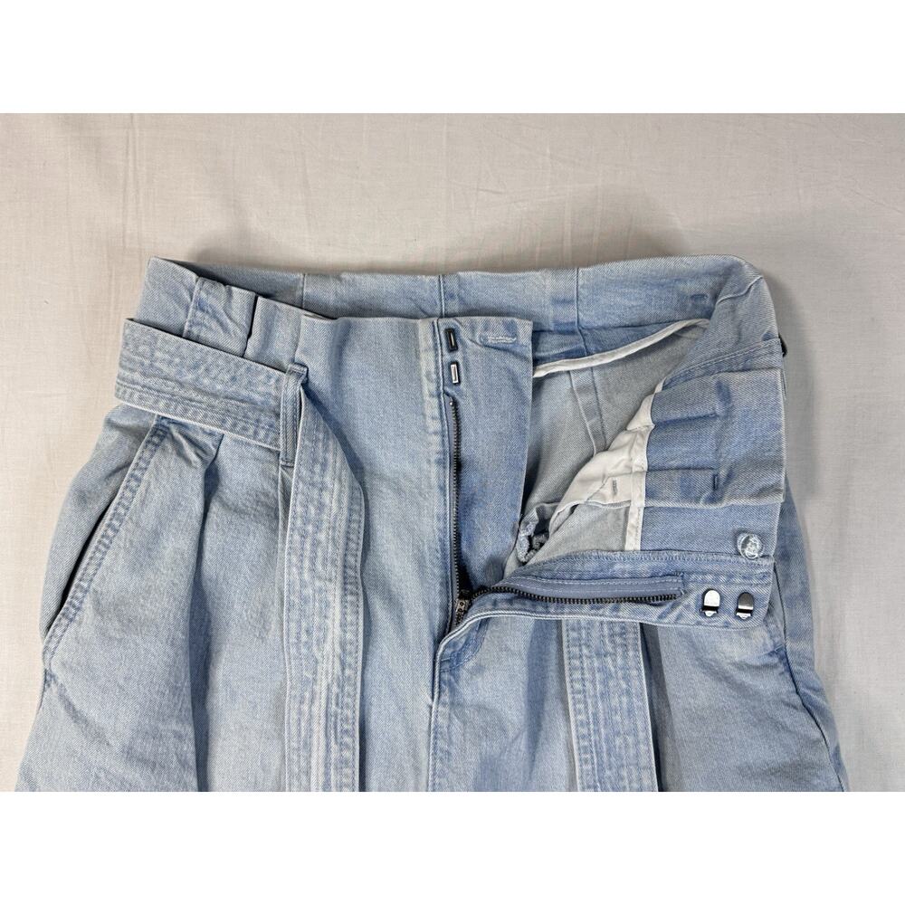 A New Day - Blue Denim Jeans With Belt - Size 10 (Altered) See Measurements - Picture 3 of 10